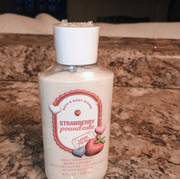 Bath & Body Works Other - Bath & Body Works Nourishing Body Lotion Strawberry Pound Cake